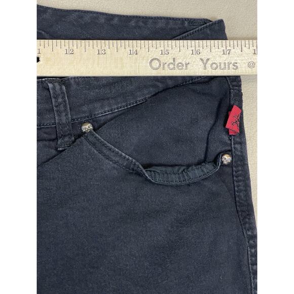 Tripp Nyc Jeans Womens 14S Black‎ Curve T Back Skinny 5 Pocket Zip Fly Denim - Picture 6 of 13